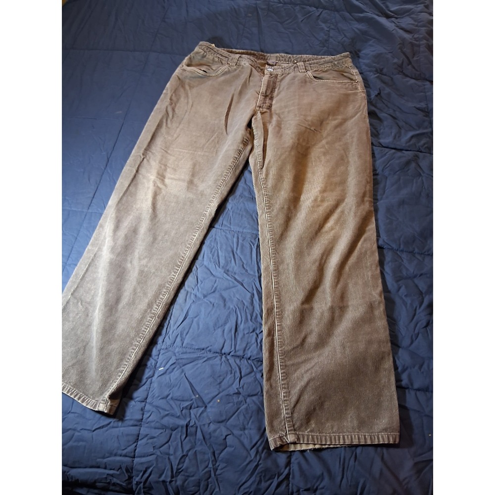 Patagonia Pants Men 38 X 30 Gray Corduroy Chino Straight Iron Clad Classic 55920